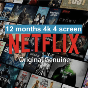 Netflix-12-months-4k-4screen