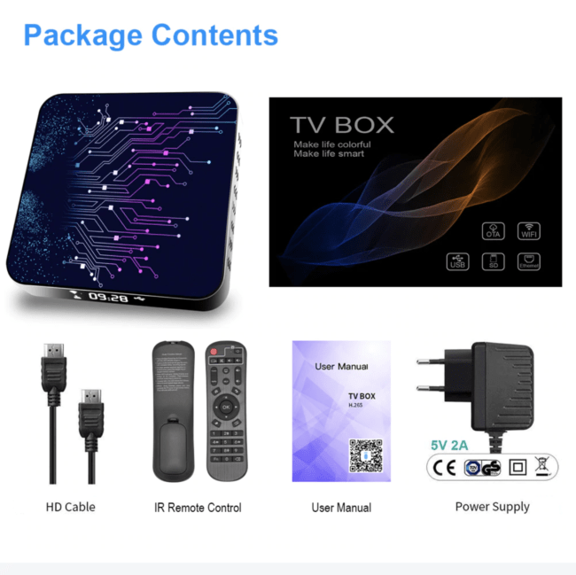 Android Topsion Smart TV Box Android 10 4GB 64GB 4K-7